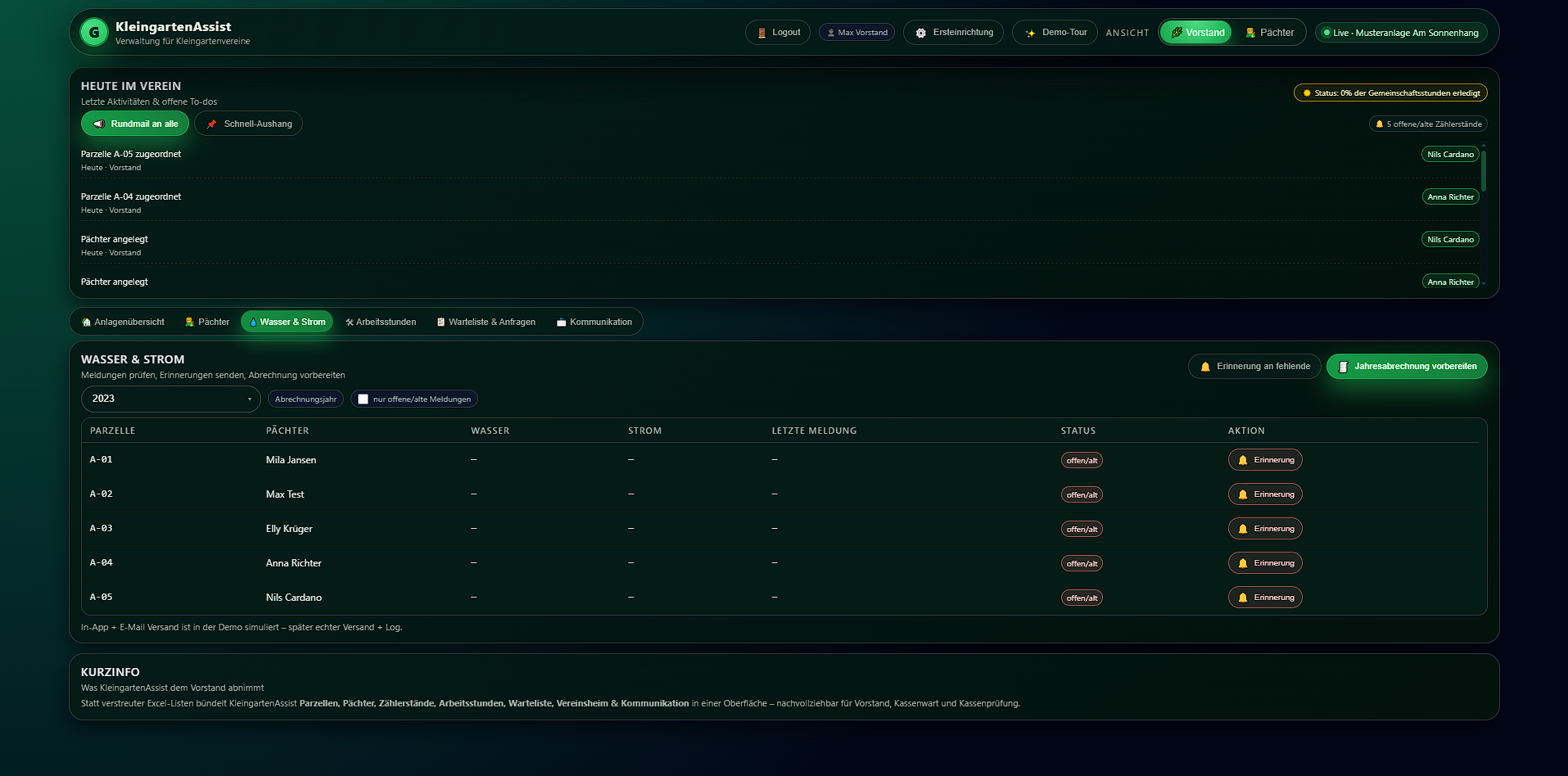 KleingartenAssist Screenshot 3
