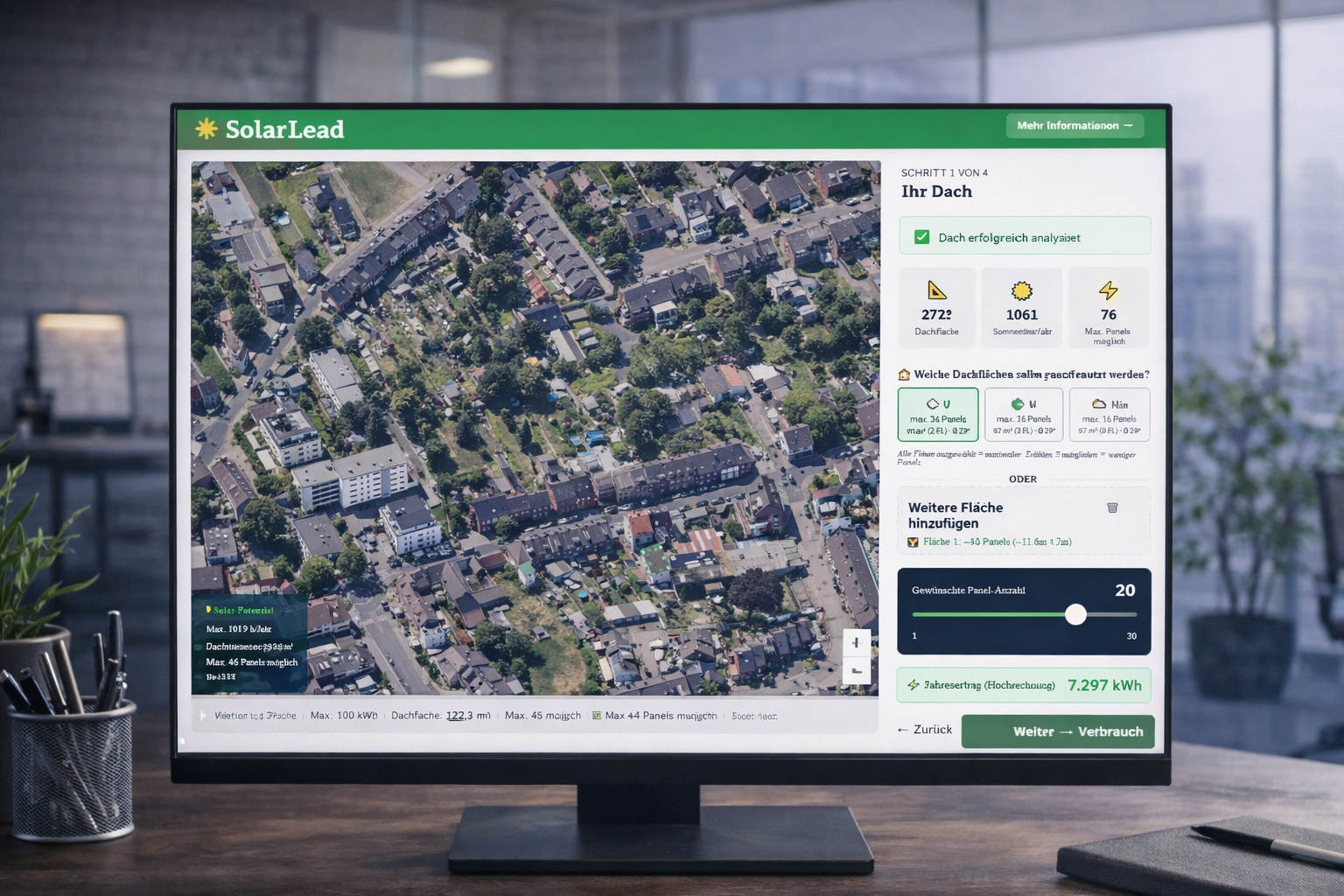 SolarLead Demo Vorschau